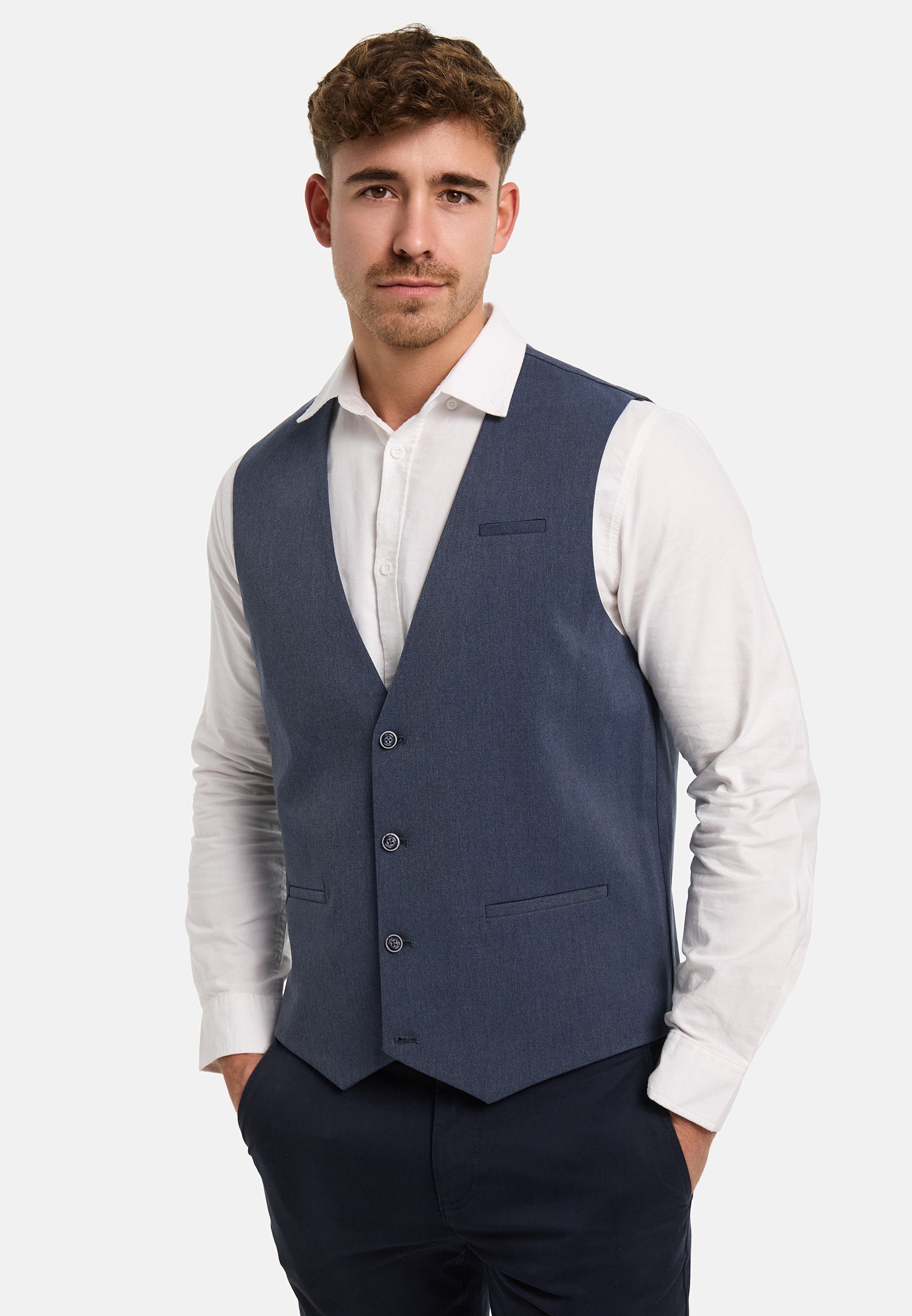 Anzugweste Nikolaj Plain Produktbild