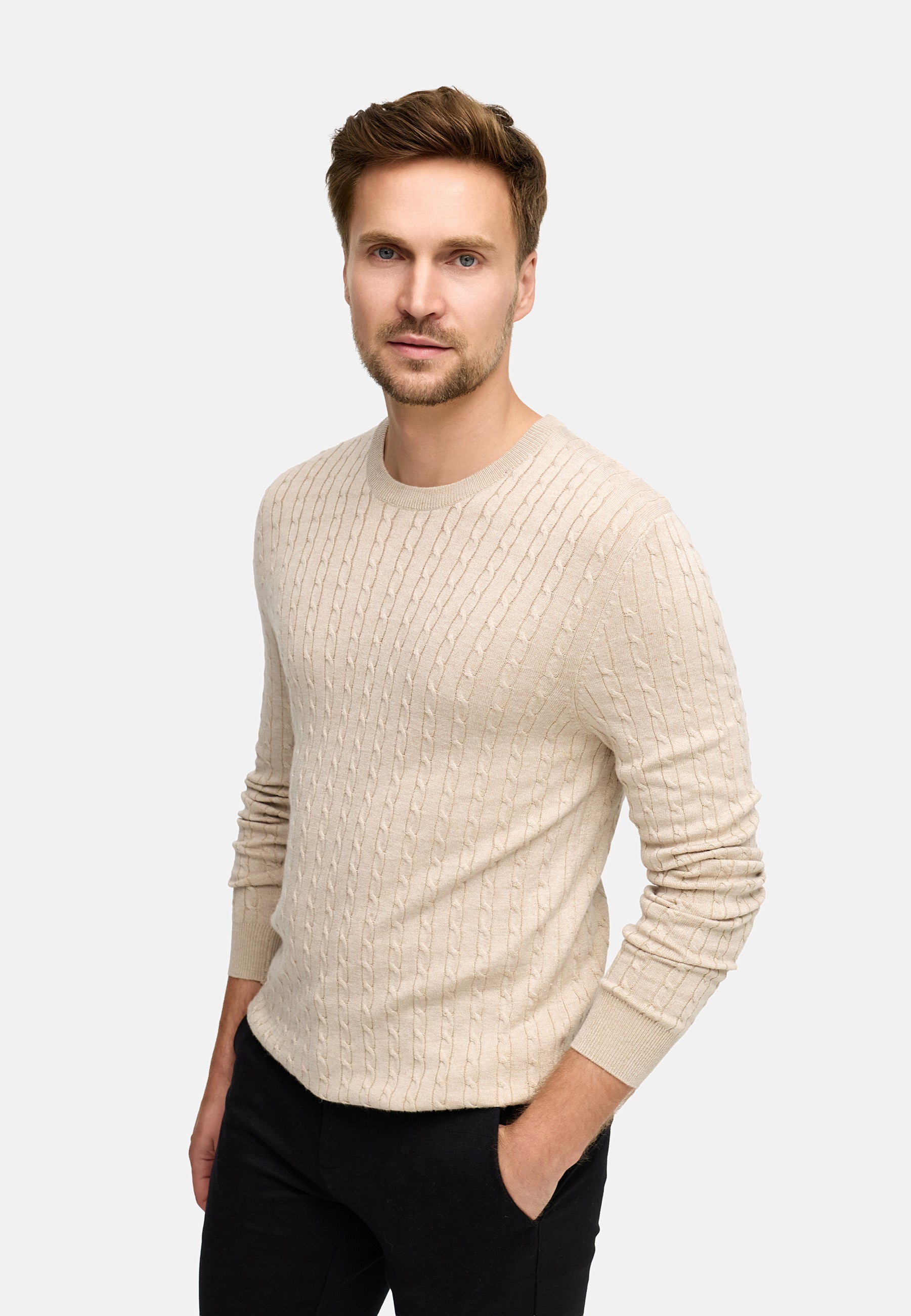 Strickpullover JFCamden crew neck knit Produktbild