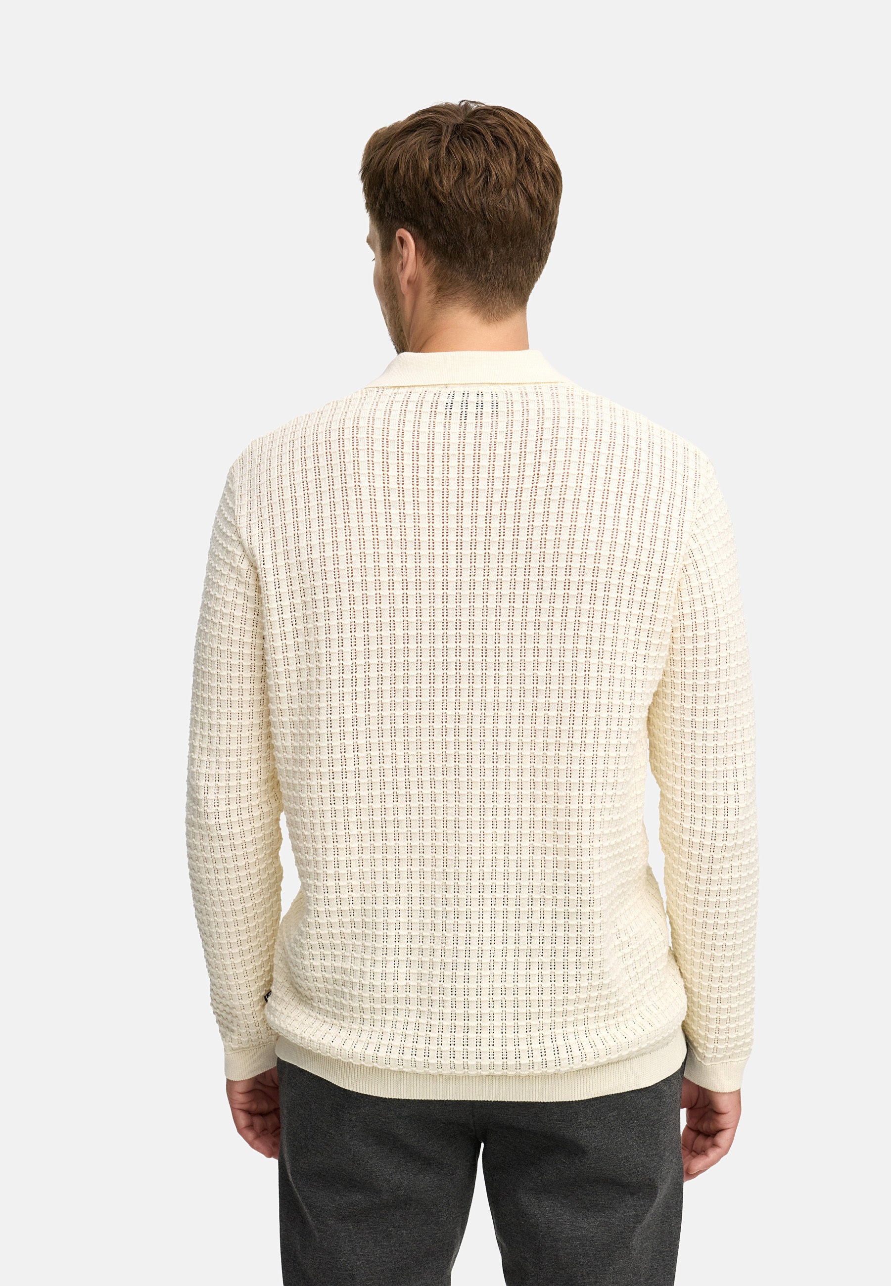 Strickpullover JFLane polo knit Produktbild