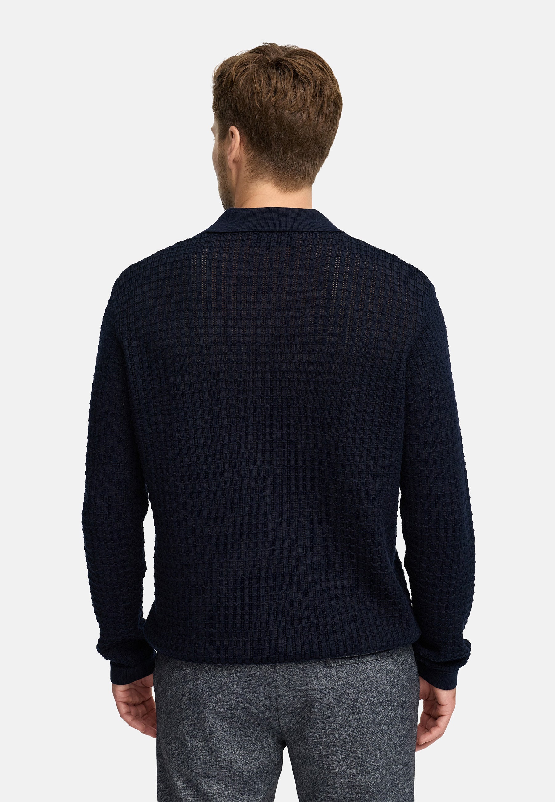 Strickpullover JFLane polo knit Produktbild