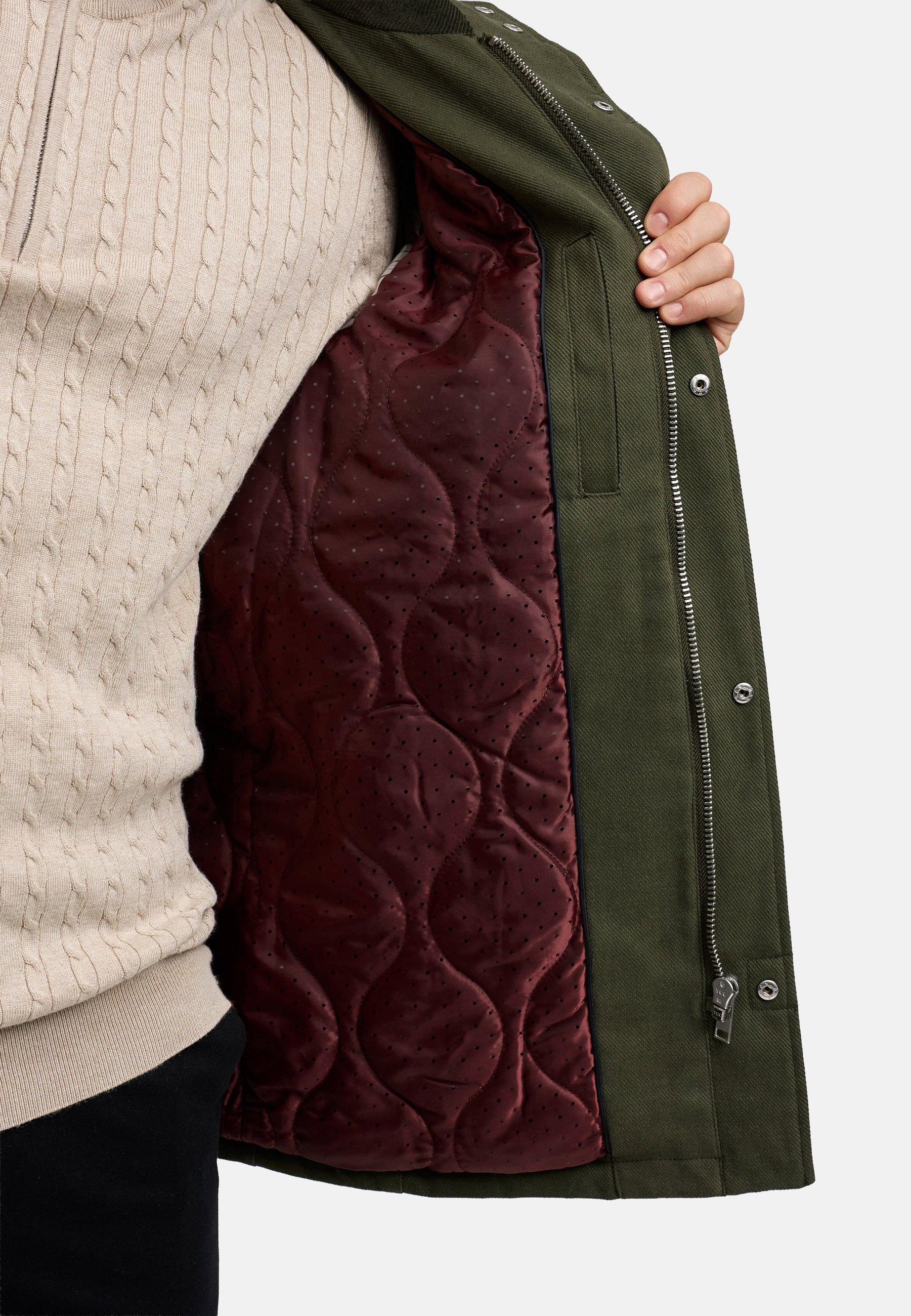 Mantel JFAntoine twill coat Produktbild