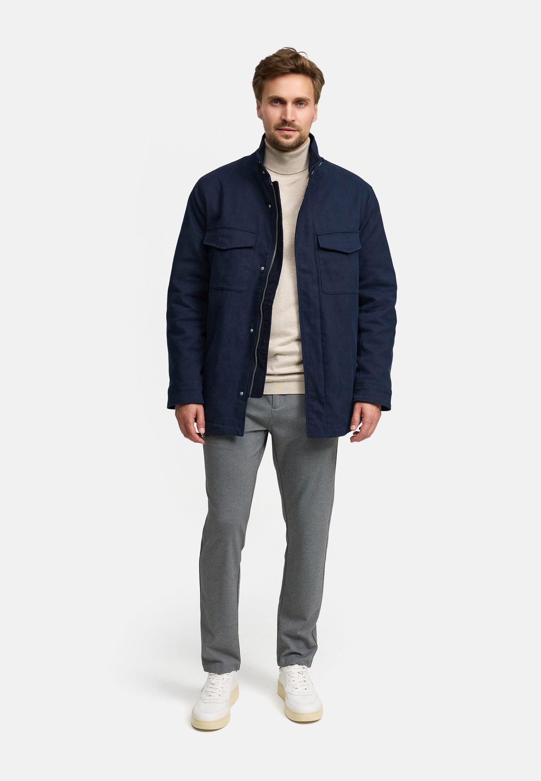 Mantel JFAntoine twill coat Produktbild
