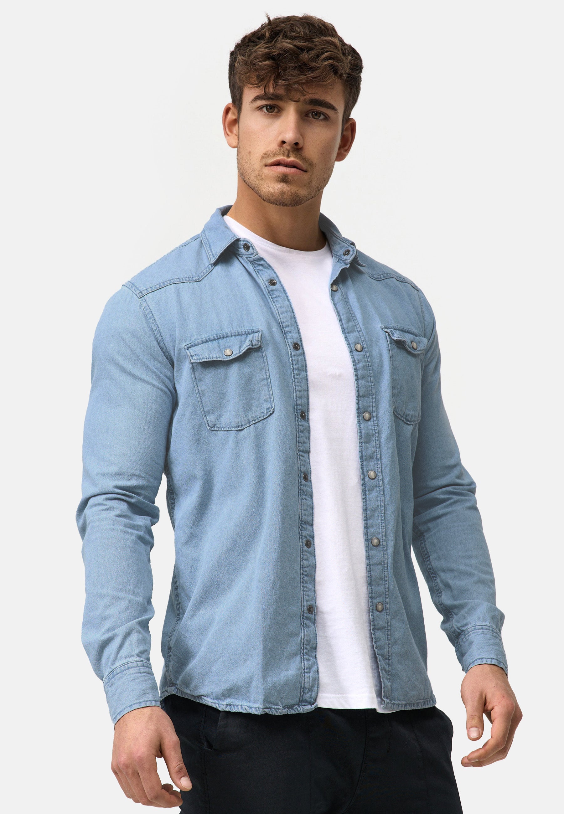 Hemd Langarm Mike Produktbild