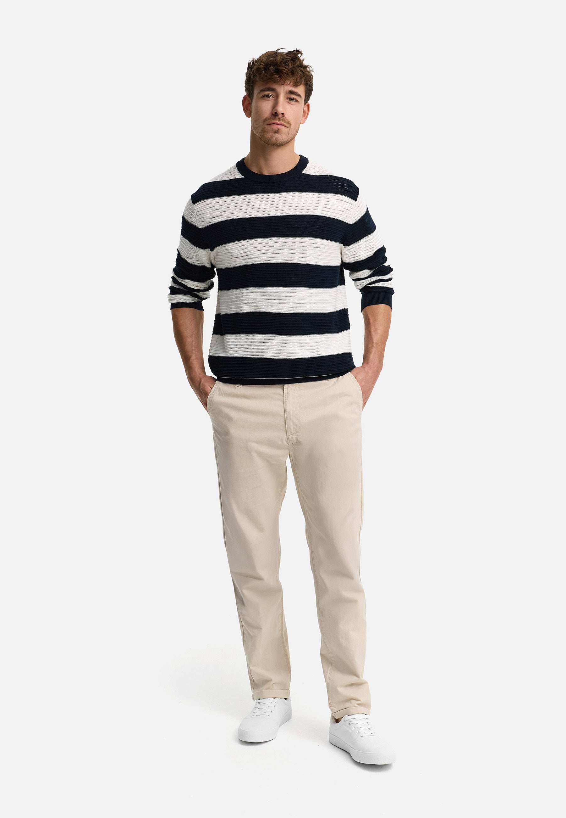 Strickpullover INTidsel O-neck Produktbild