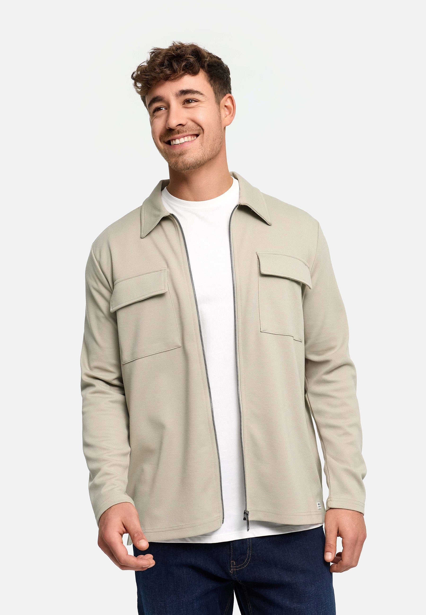Hemd Langarm INNezzo Zip Shirt Produktbild