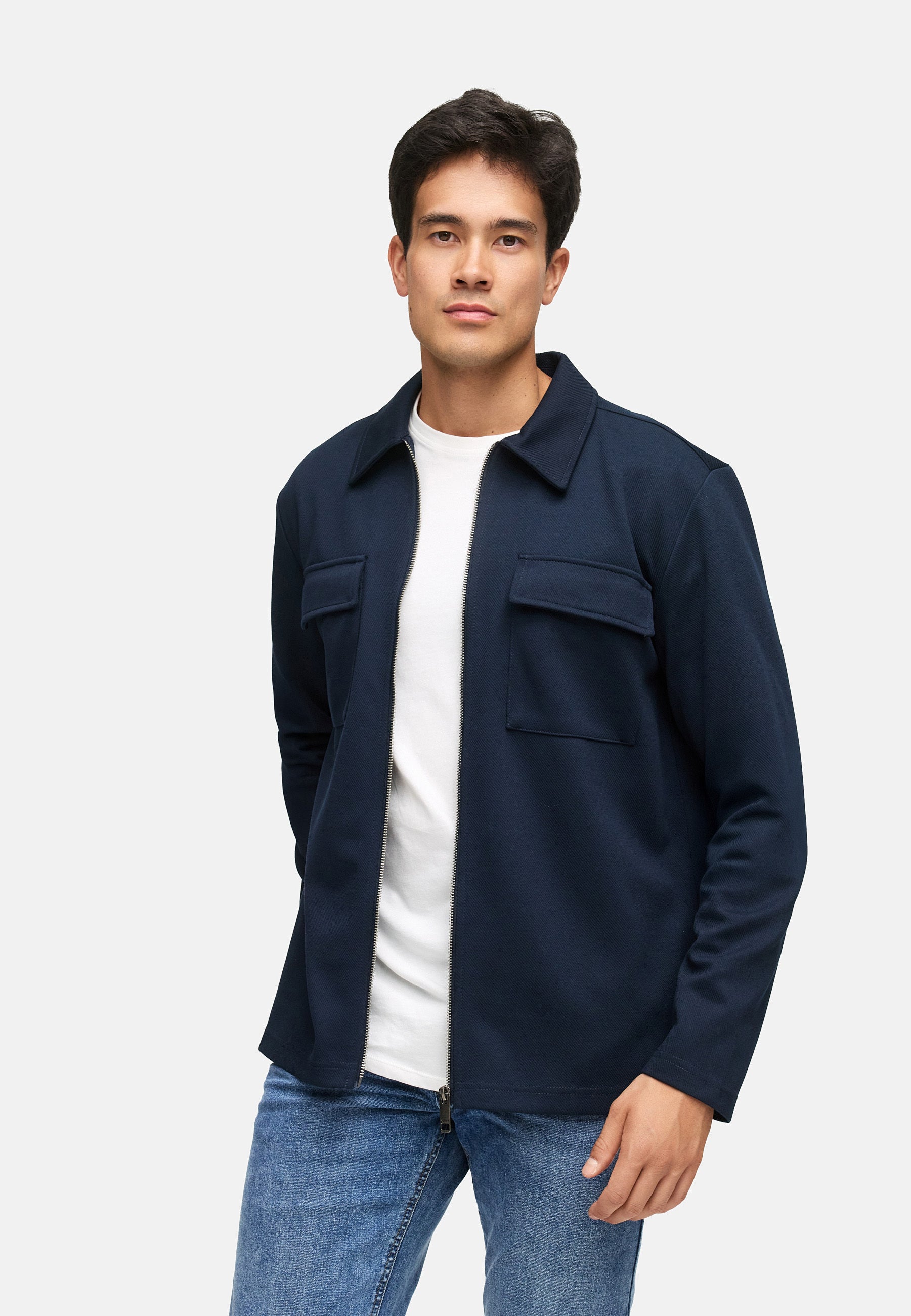 Hemd Langarm INNezzo Zip Shirt Produktbild
