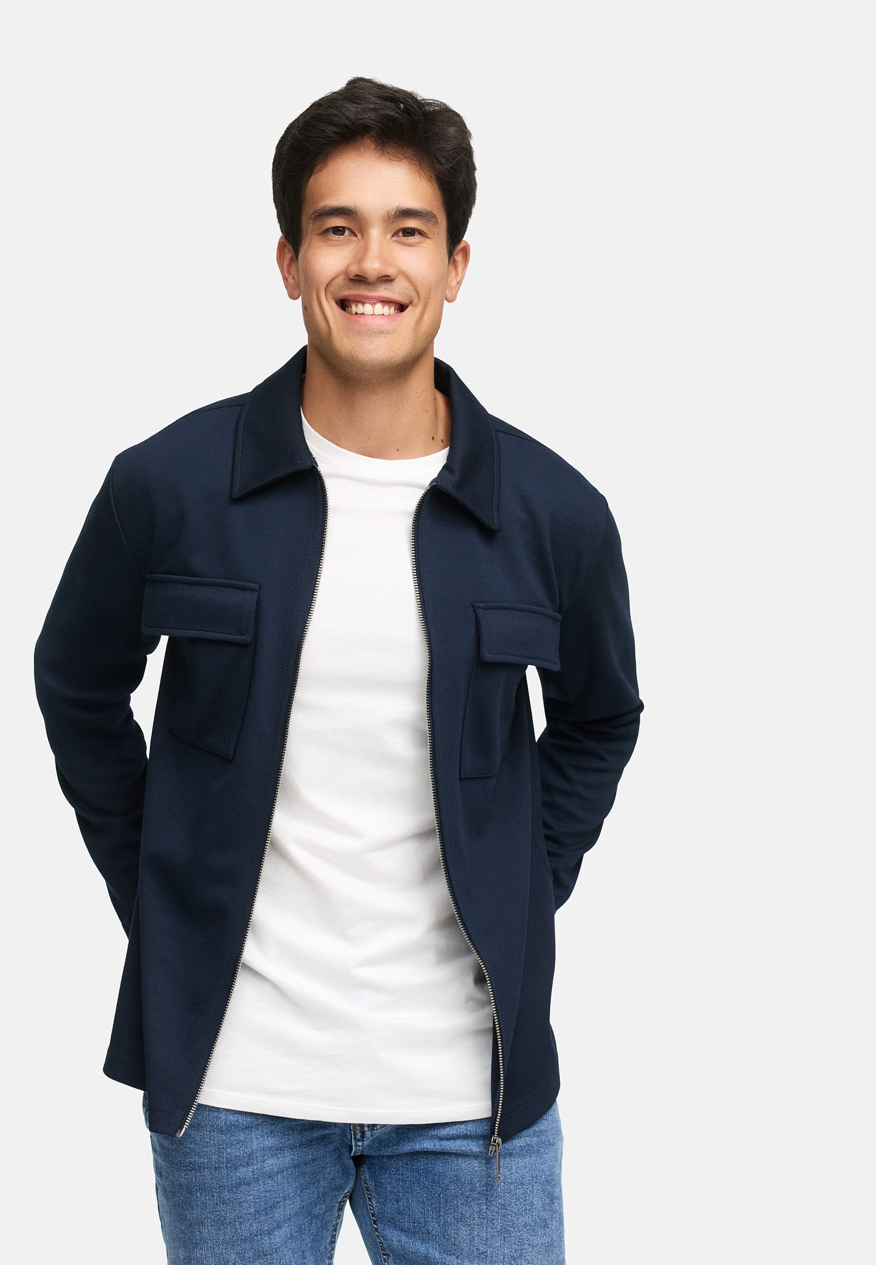 Hemd Langarm INNezzo Zip Shirt Produktbild