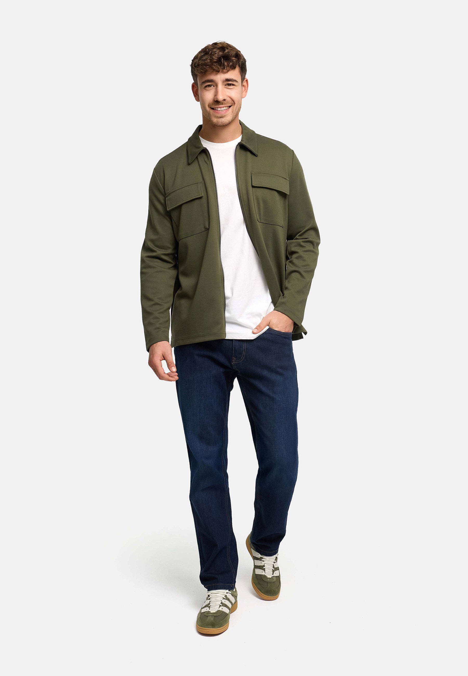 Hemd Langarm INNezzo Zip Shirt Produktbild