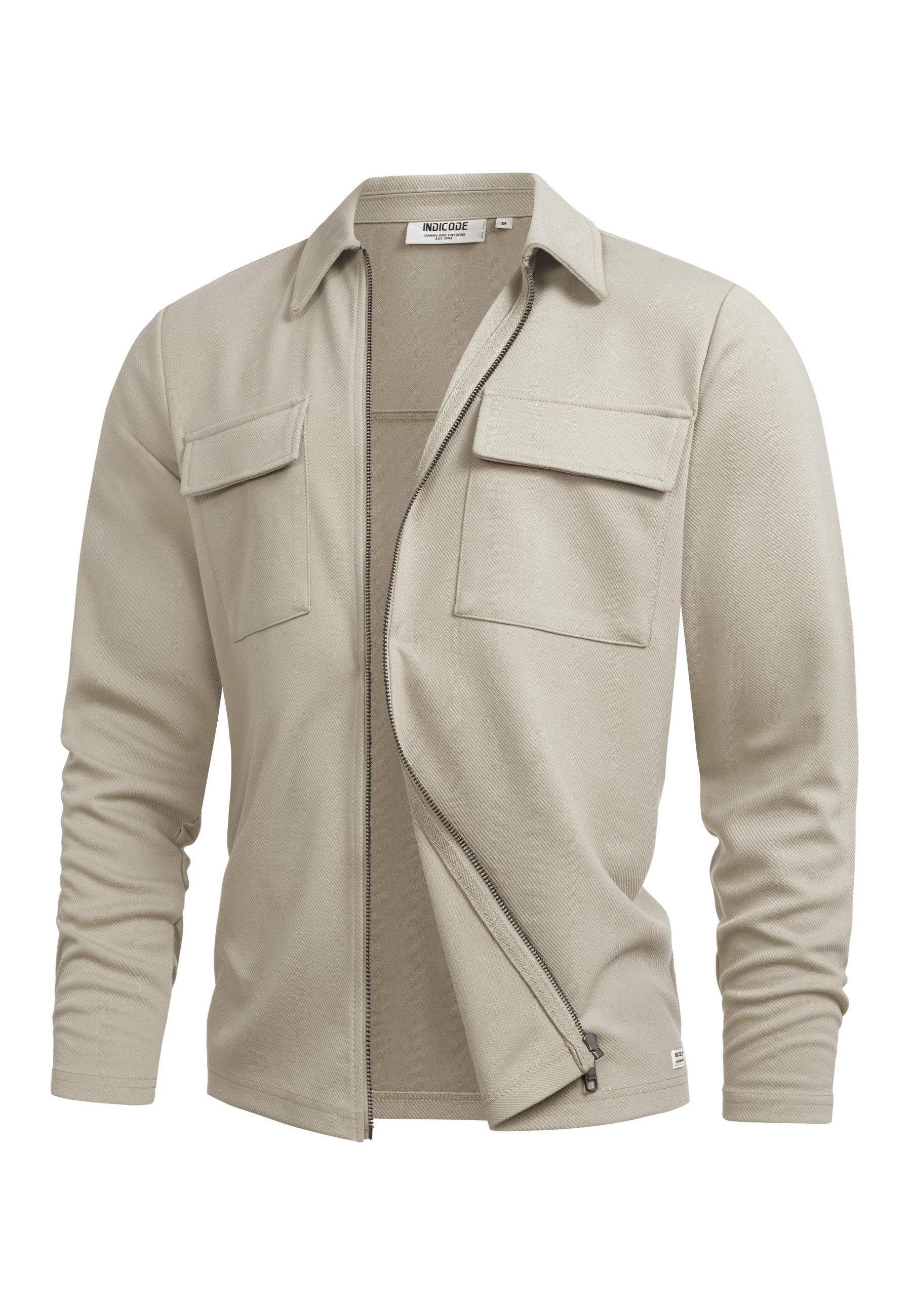 Hemd Langarm INNezzo Zip Shirt Produktbild