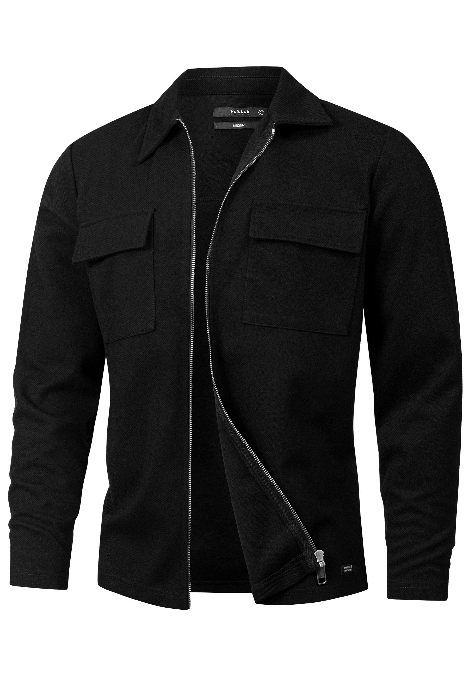 Hemd Langarm INNezzo Zip Shirt Produktbild