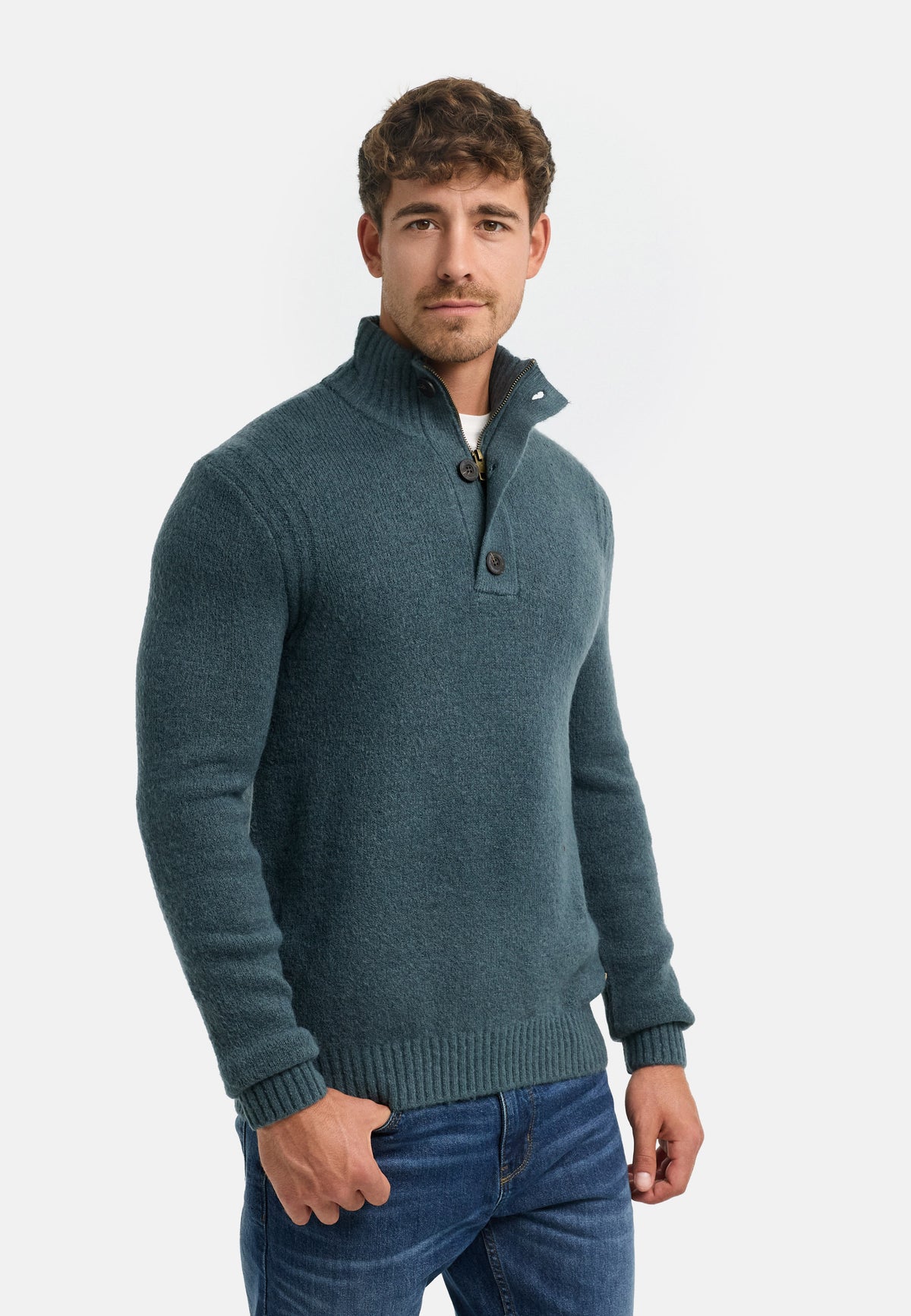 Strickpullover INVest Half placket Produktbild