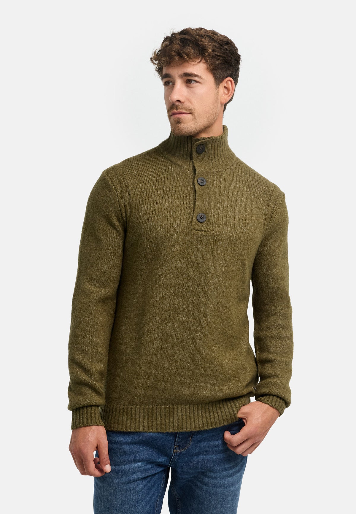 Strickpullover INVest Half placket Produktbild