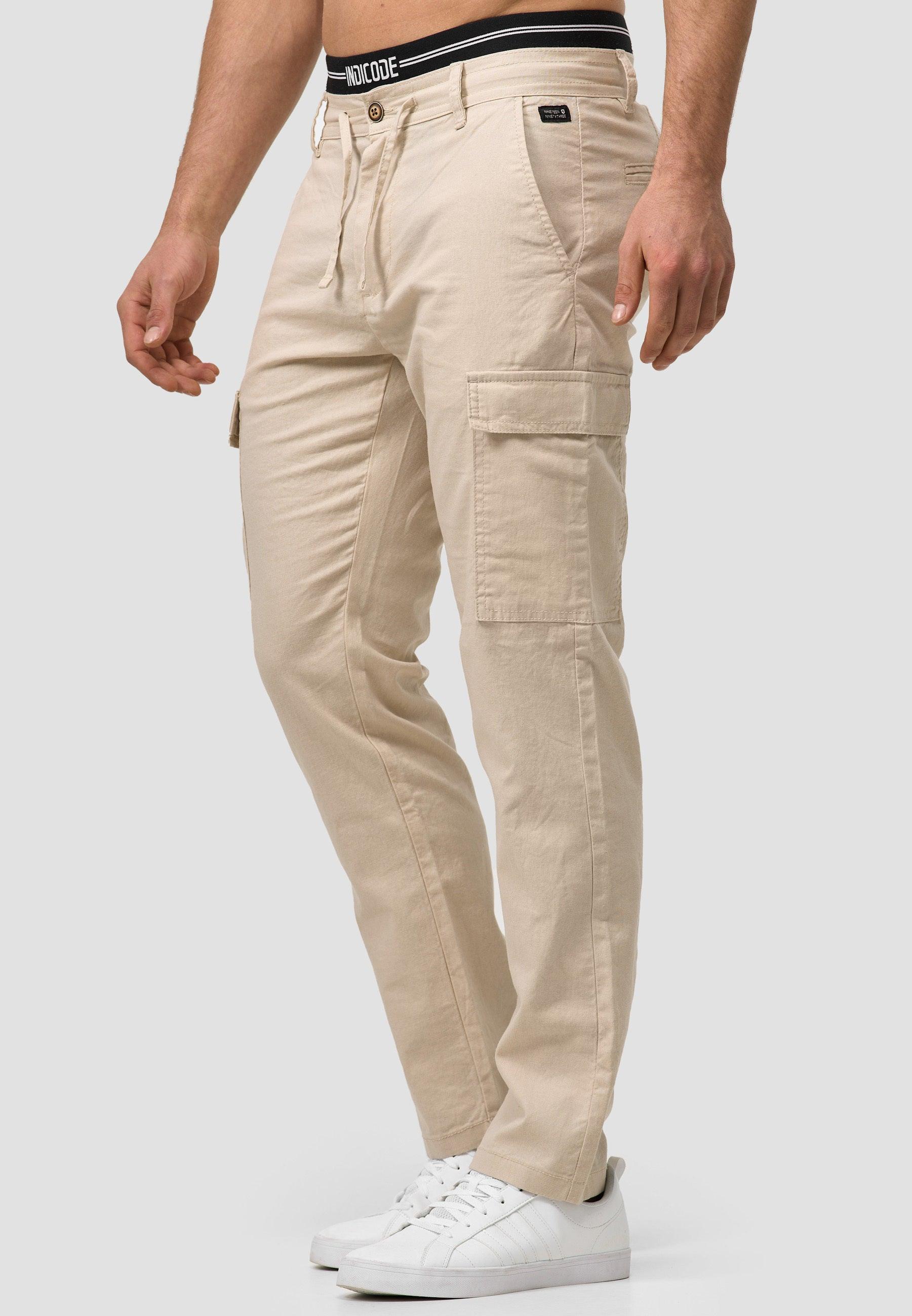 Leinenhose Cargo Leonardo Produktbild