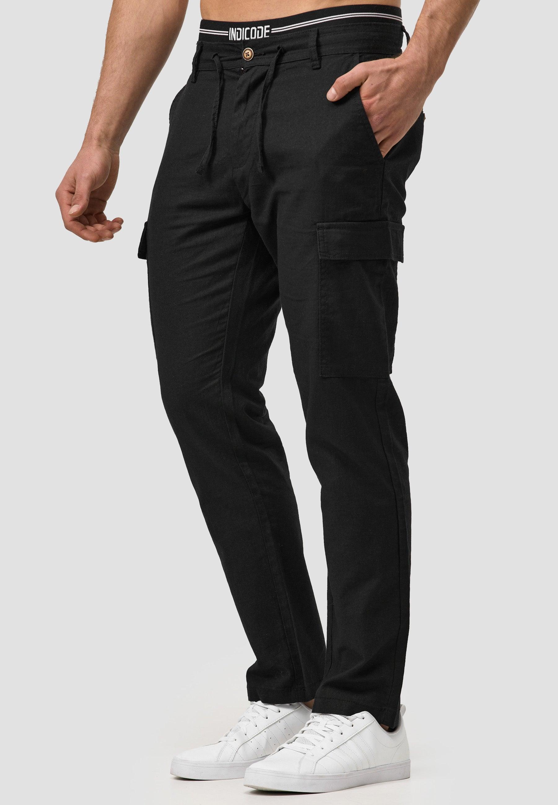 Leinenhose Cargo Leonardo Produktbild