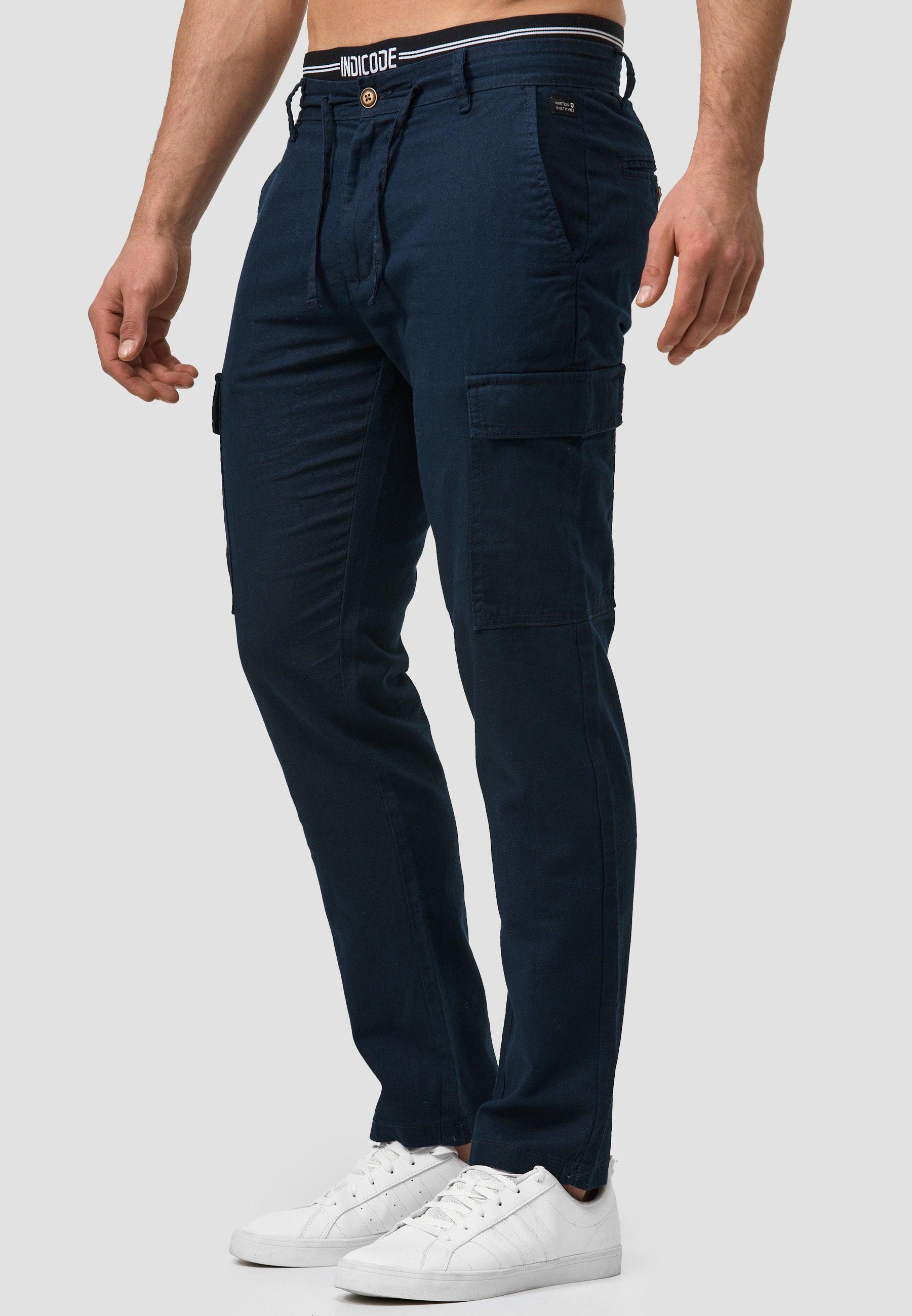 Leinenhose Cargo Leonardo Produktbild