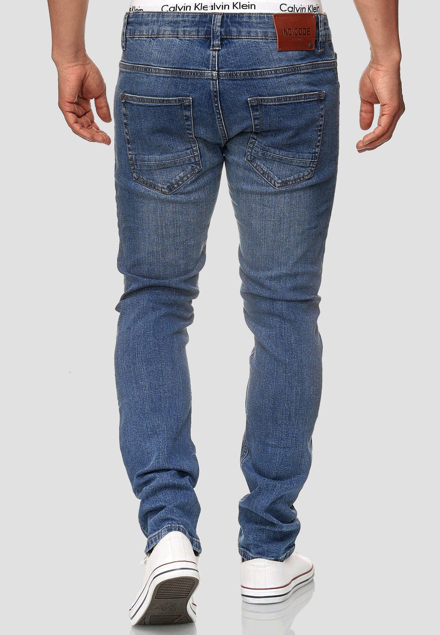 Indicode Herren Texas Jeanshose aus Baumwoll-Mischung mit Stretch-Anteil bundle Produktbild