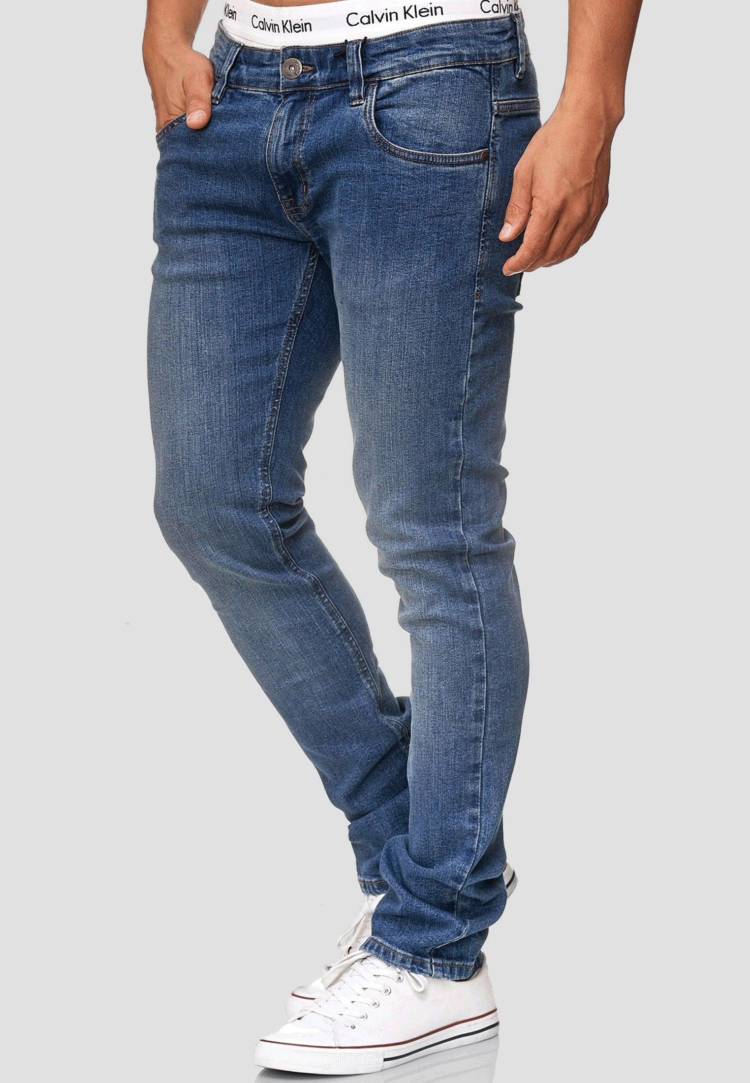 Indicode Herren Texas Jeanshose aus Baumwoll-Mischung mit Stretch-Anteil bundle Produktbild