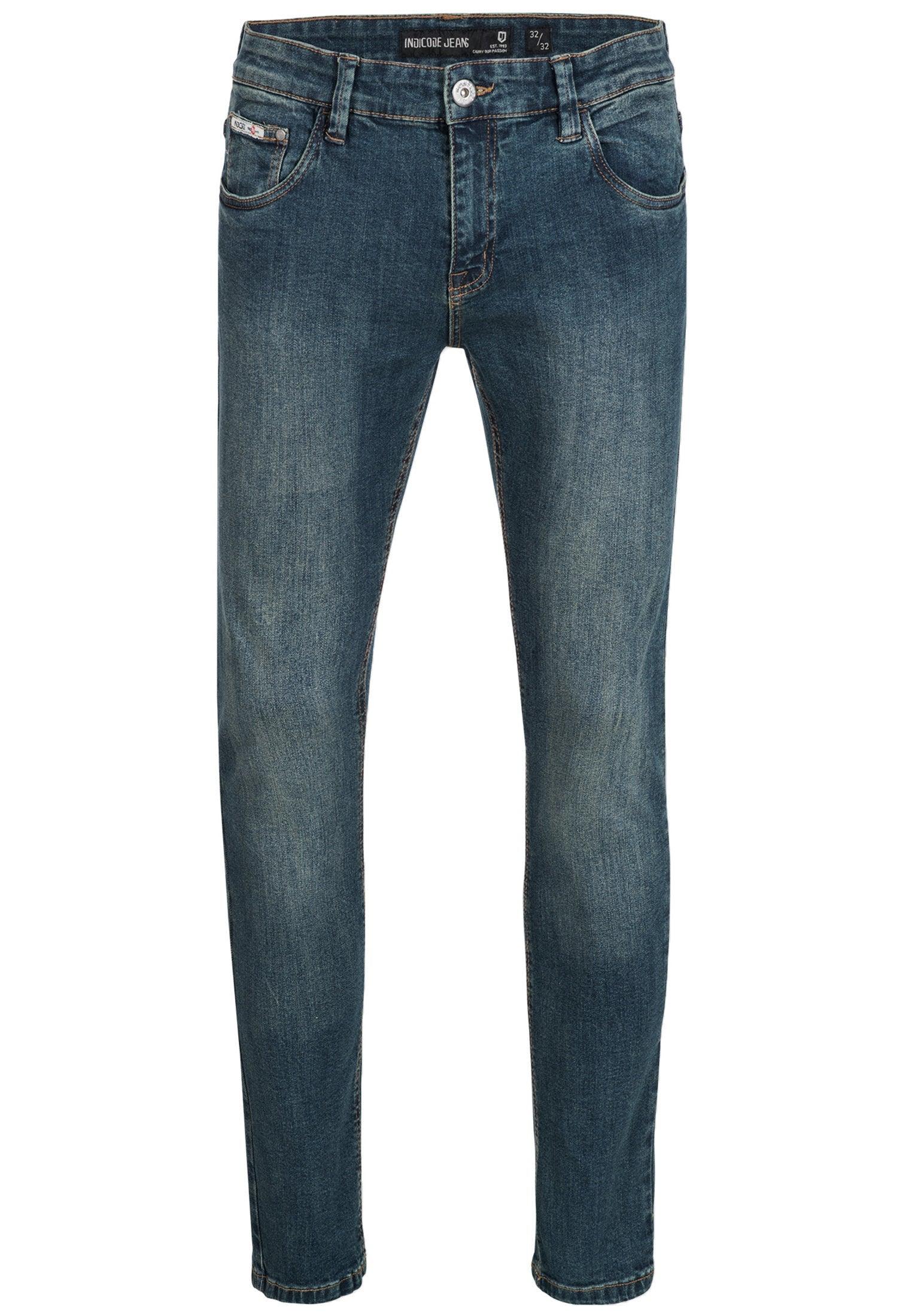 Indicode Herren Texas Jeanshose aus Baumwoll-Mischung mit Stretch-Anteil bundle Produktbild
