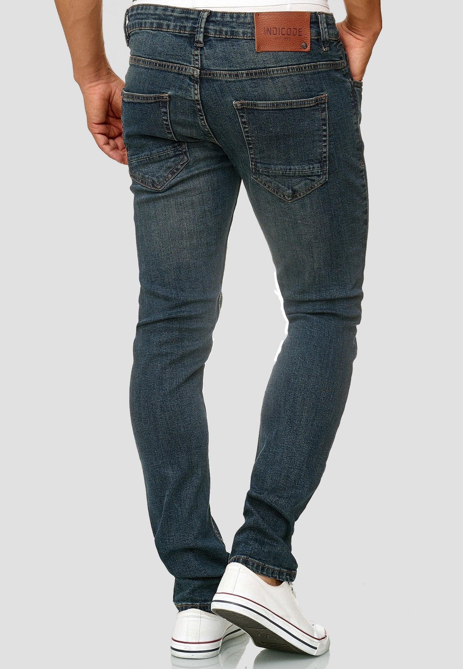 Indicode Herren Texas Jeanshose aus Baumwoll-Mischung mit Stretch-Anteil bundle Produktbild