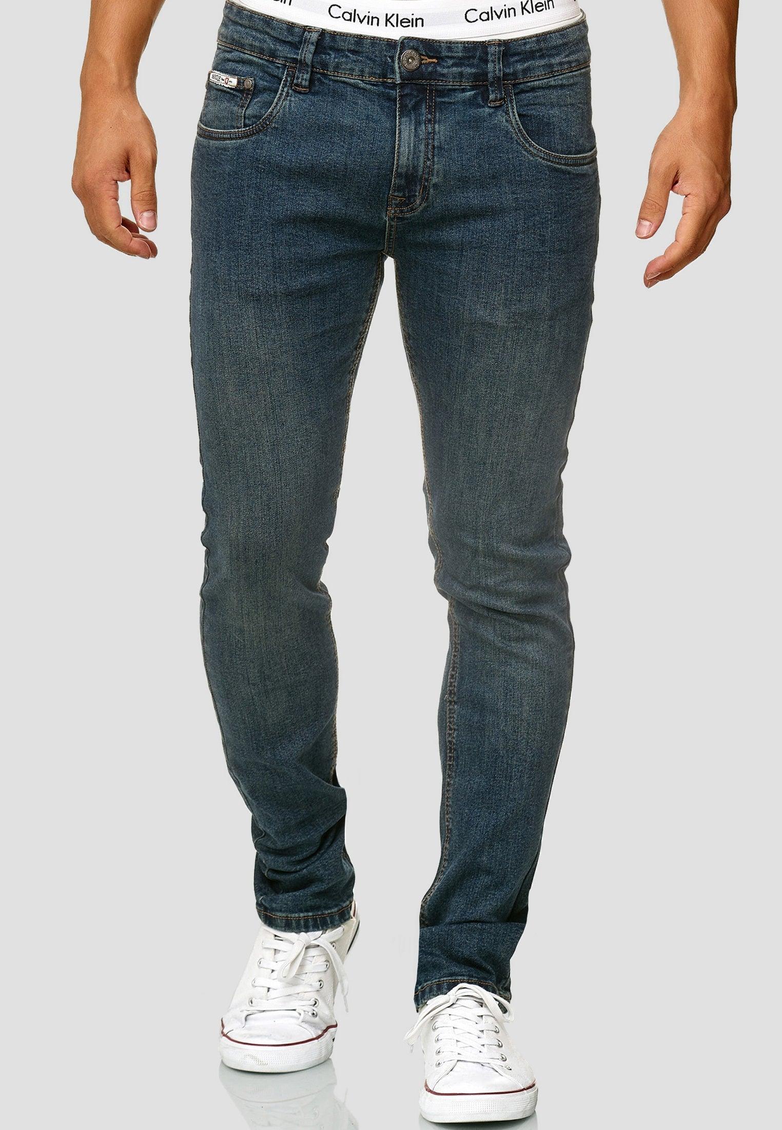 Indicode Herren Texas Jeanshose aus Baumwoll-Mischung mit Stretch-Anteil bundle Produktbild