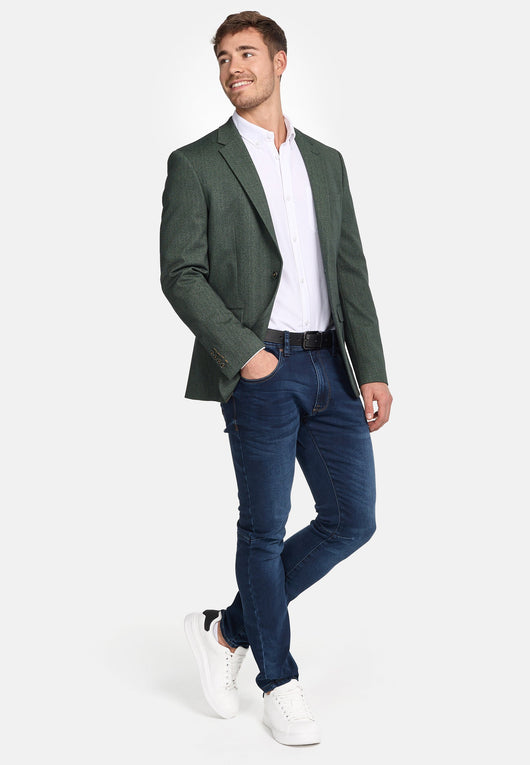 Jeff Herren Oscar Blazer mit Viskose & Elasthan Anteil - INDICODE