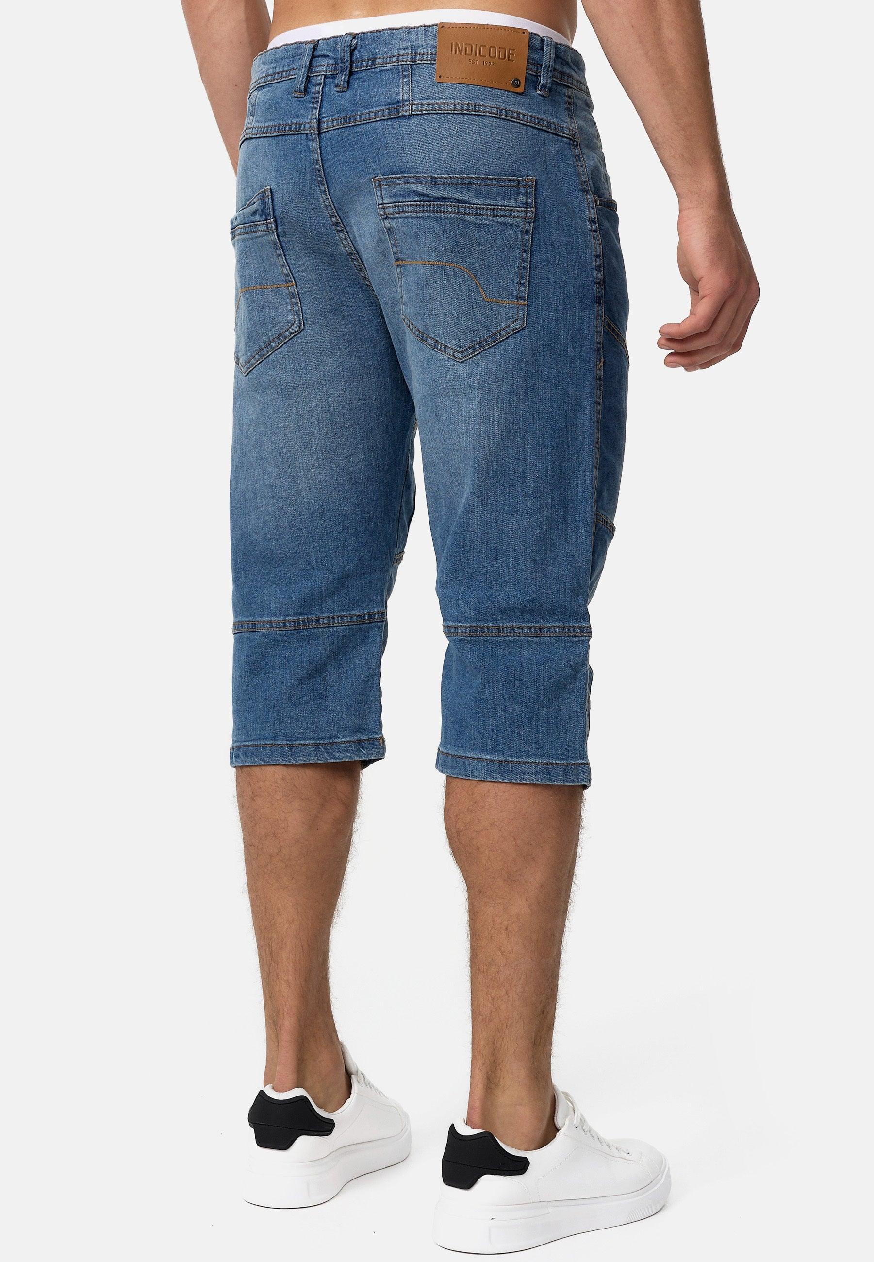 Men's Denim Shorts Half Pants Side Pocket Cargo Jeans Trousers Regular Fit  | eBay