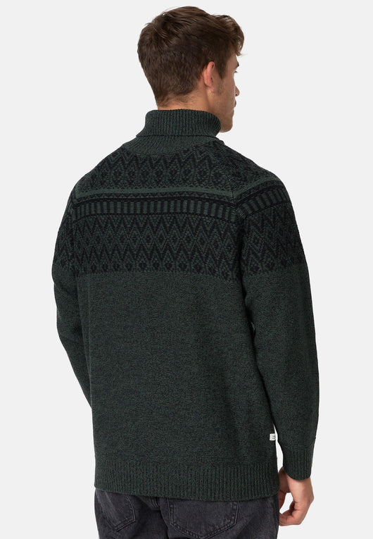 Indicode Herren INThomus Feinstrickpullover mit Rollkragen aus Baumwolle - INDICODE