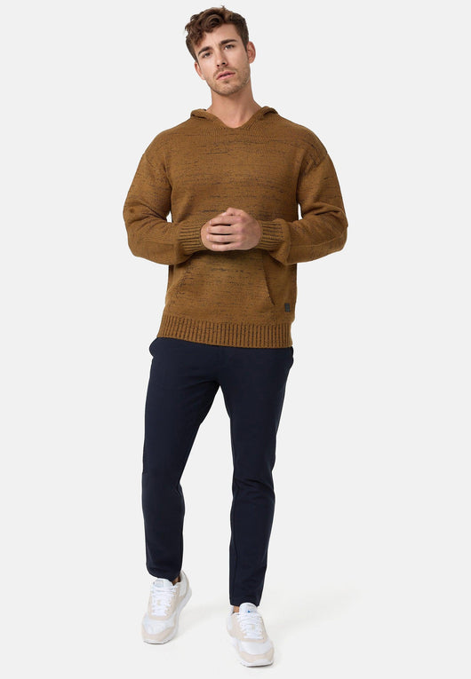 Indicode Herren INLedger Strickpullover mit Kapuze - INDICODE