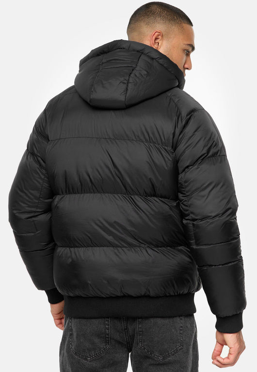 Indicode Herren INPaulix Steppjacke mit Kapuze