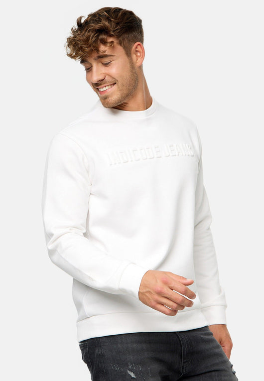 Indicode Herren INAvant Sweatshirt mit Rundhalsausschnitt - INDICODE