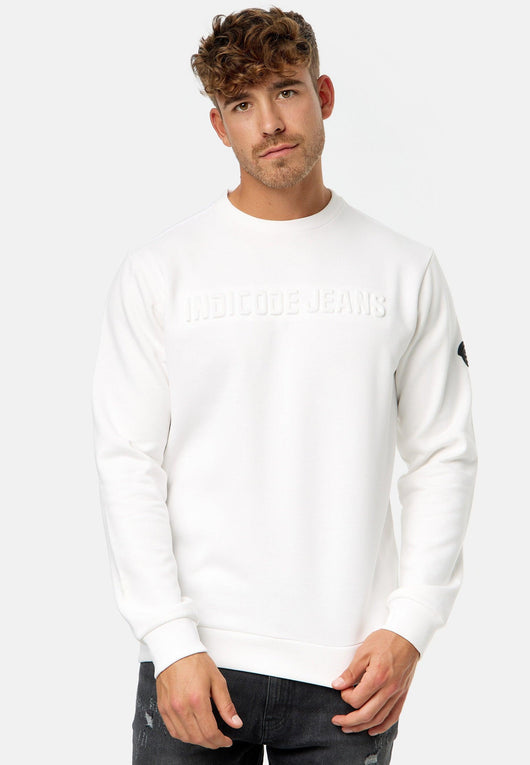 Indicode Herren INAvant Sweatshirt mit Rundhalsausschnitt - INDICODE