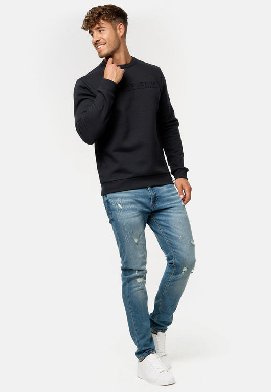 Indicode Herren INAvant Sweatshirt mit Rundhalsausschnitt - INDICODE