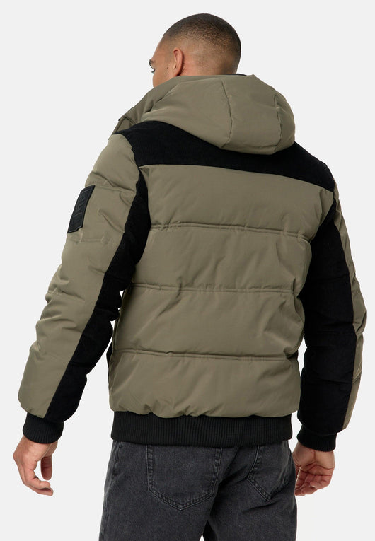 Indicode Herren INJakobe Winterjacke mit Kapuze - INDICODE