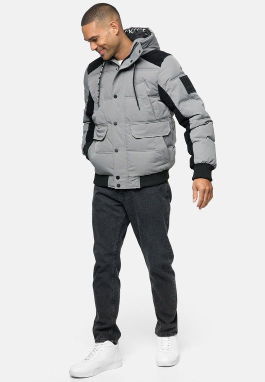 Indicode Herren INJakobe Winterjacke mit Kapuze - INDICODE