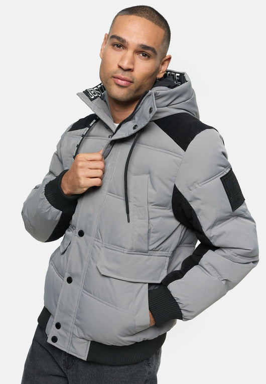 Indicode Herren INJakobe Winterjacke mit Kapuze - INDICODE