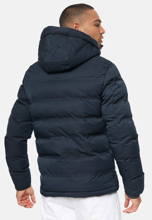 Indicode Herren Nemos Steppjacke mit Kapuze