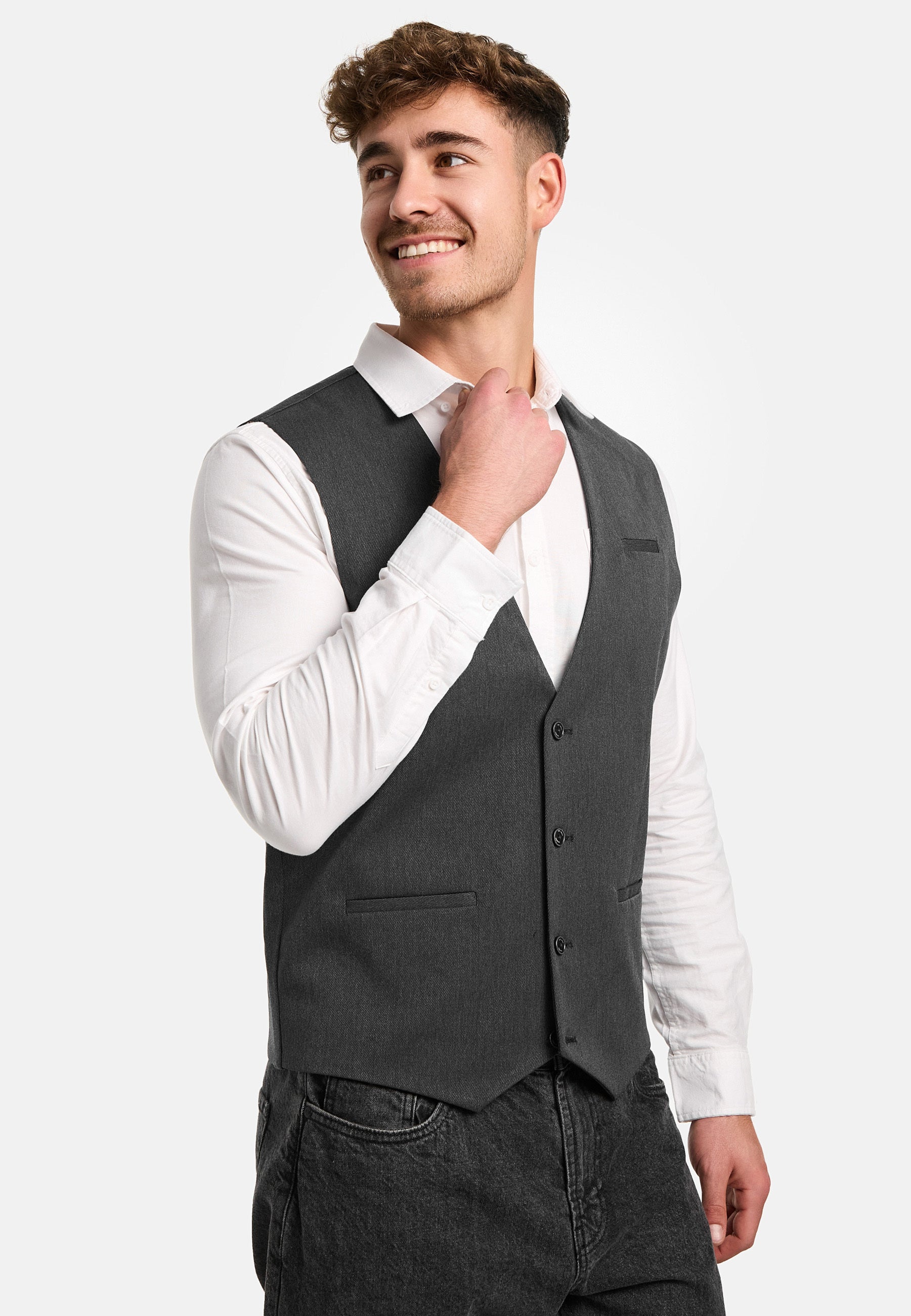 Anzugweste Nikolaj Plain Produktbild