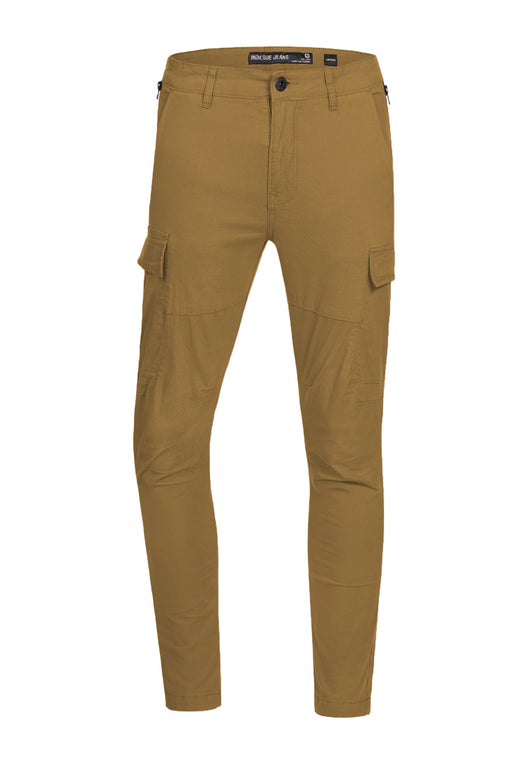 Indicode Men's Mathews Cotton 8 Pocket Cargo Trousers