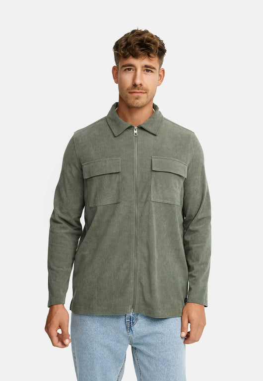 Hemd Langarm INNemoto Zip Shirt
