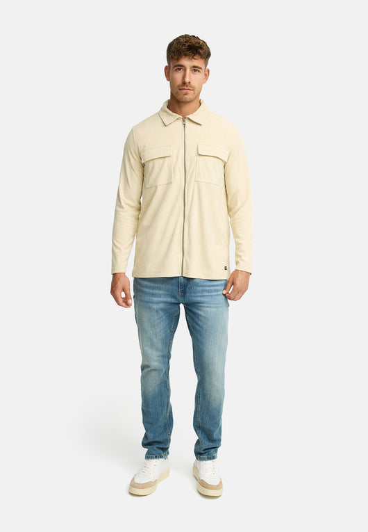 Hemd Langarm INNemoto Zip Shirt