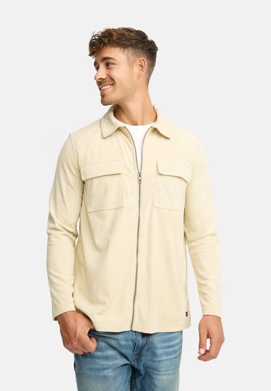 Hemd Langarm INNemoto Zip Shirt