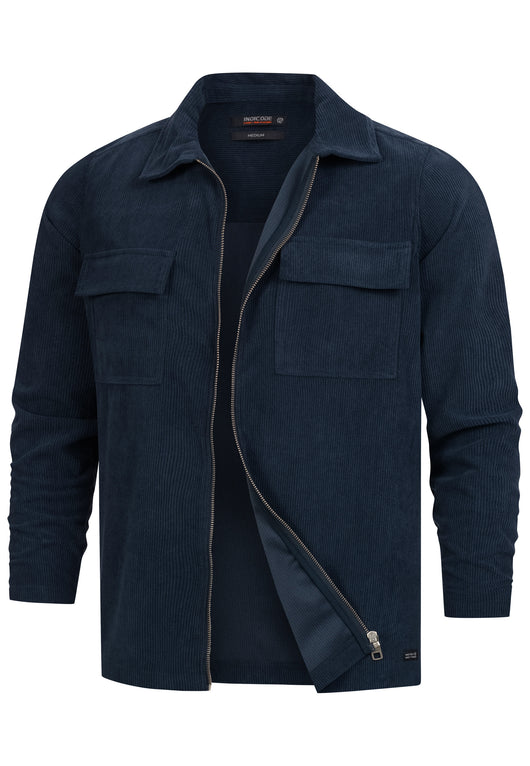 Hemd Langarm INNemoto Zip Shirt