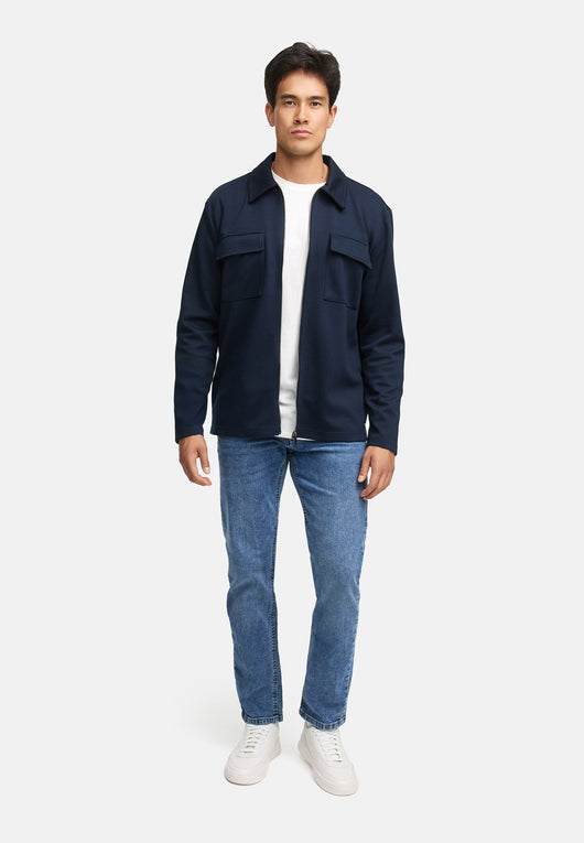 Hemd Langarm INNello Zip Shirt