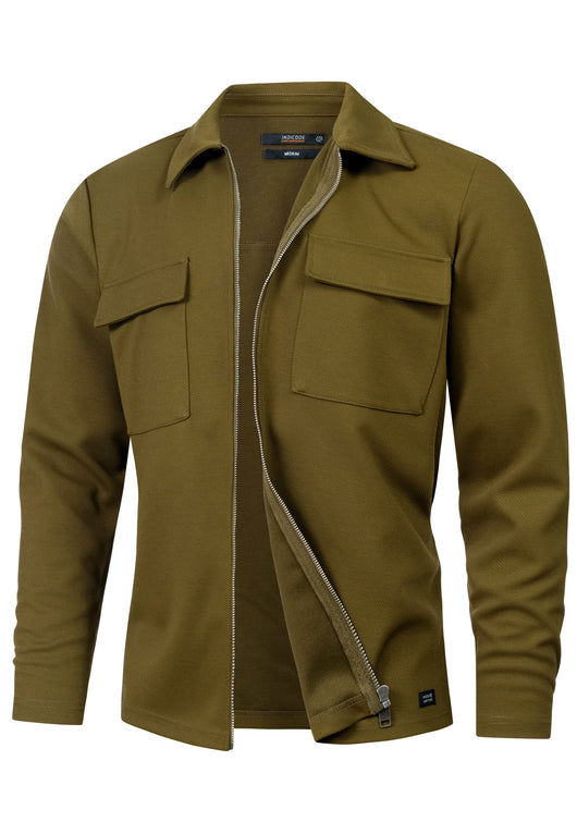 Hemd Langarm INNello Zip Shirt