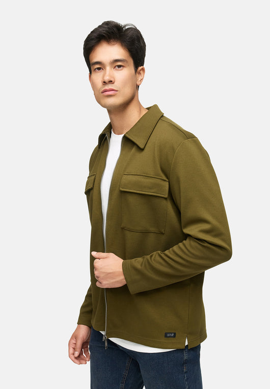 Hemd Langarm INNello Zip Shirt