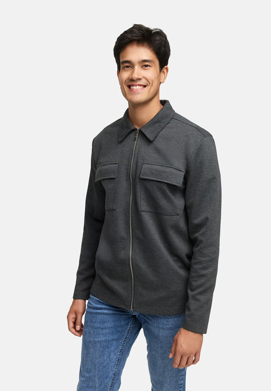 Hemd Langarm INNello Zip Shirt