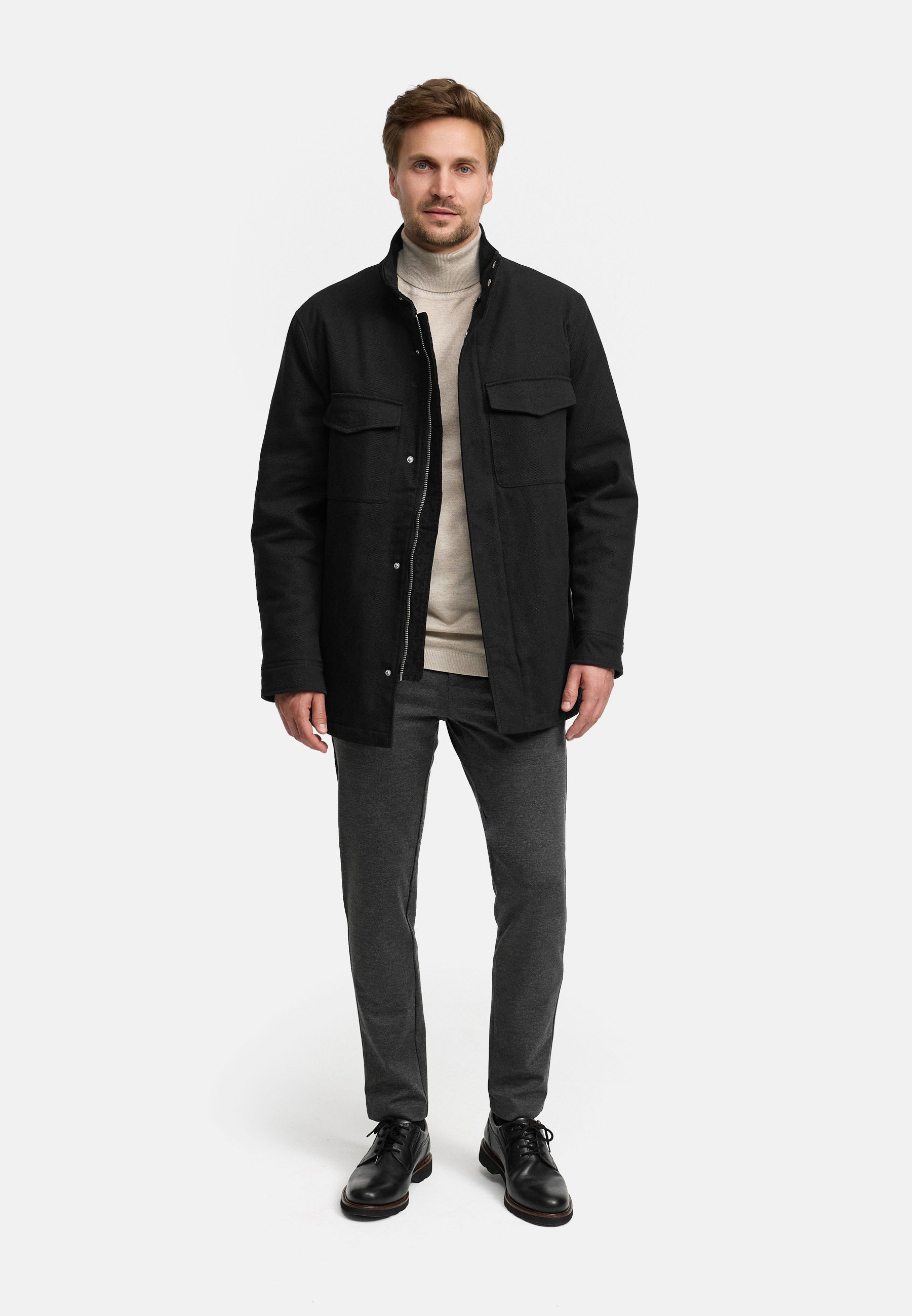Mantel JFAntoine twill coat Produktbild