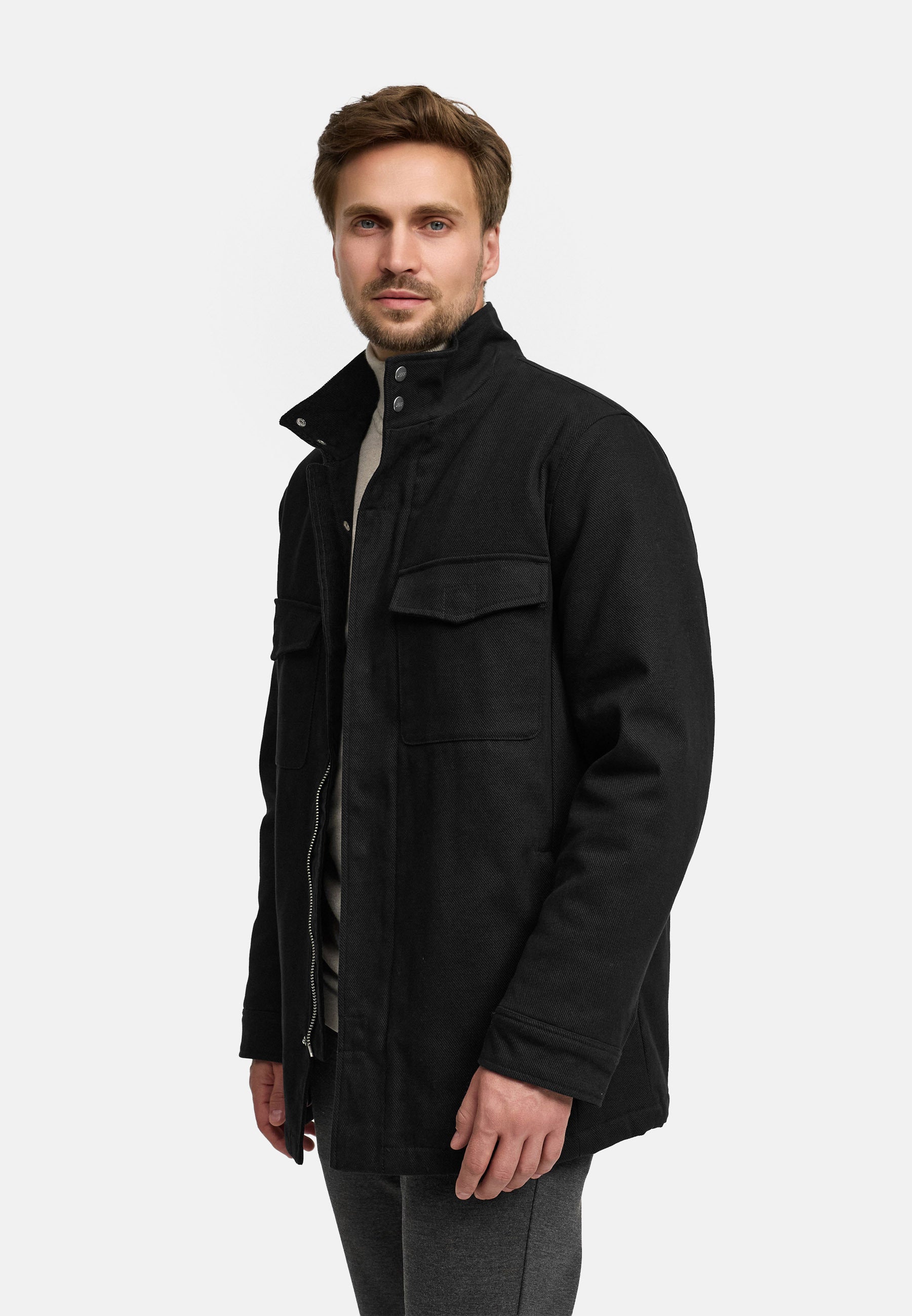 Mantel JFAntoine twill coat Produktbild