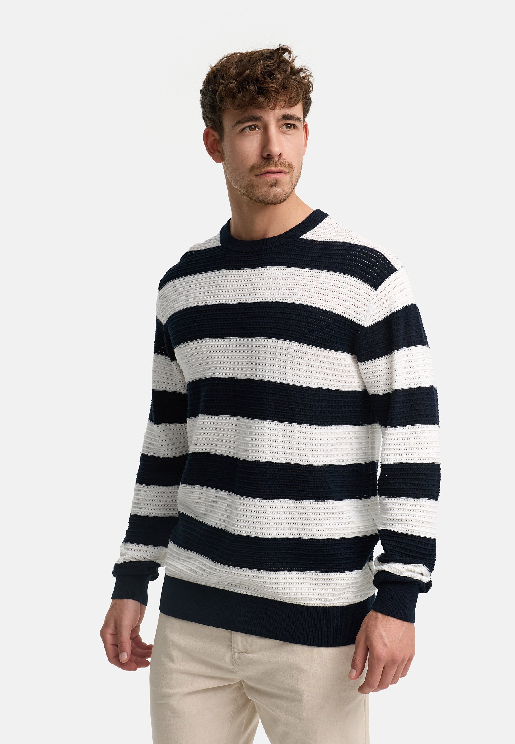 Strickpullover INTidsel O-neck Produktbild