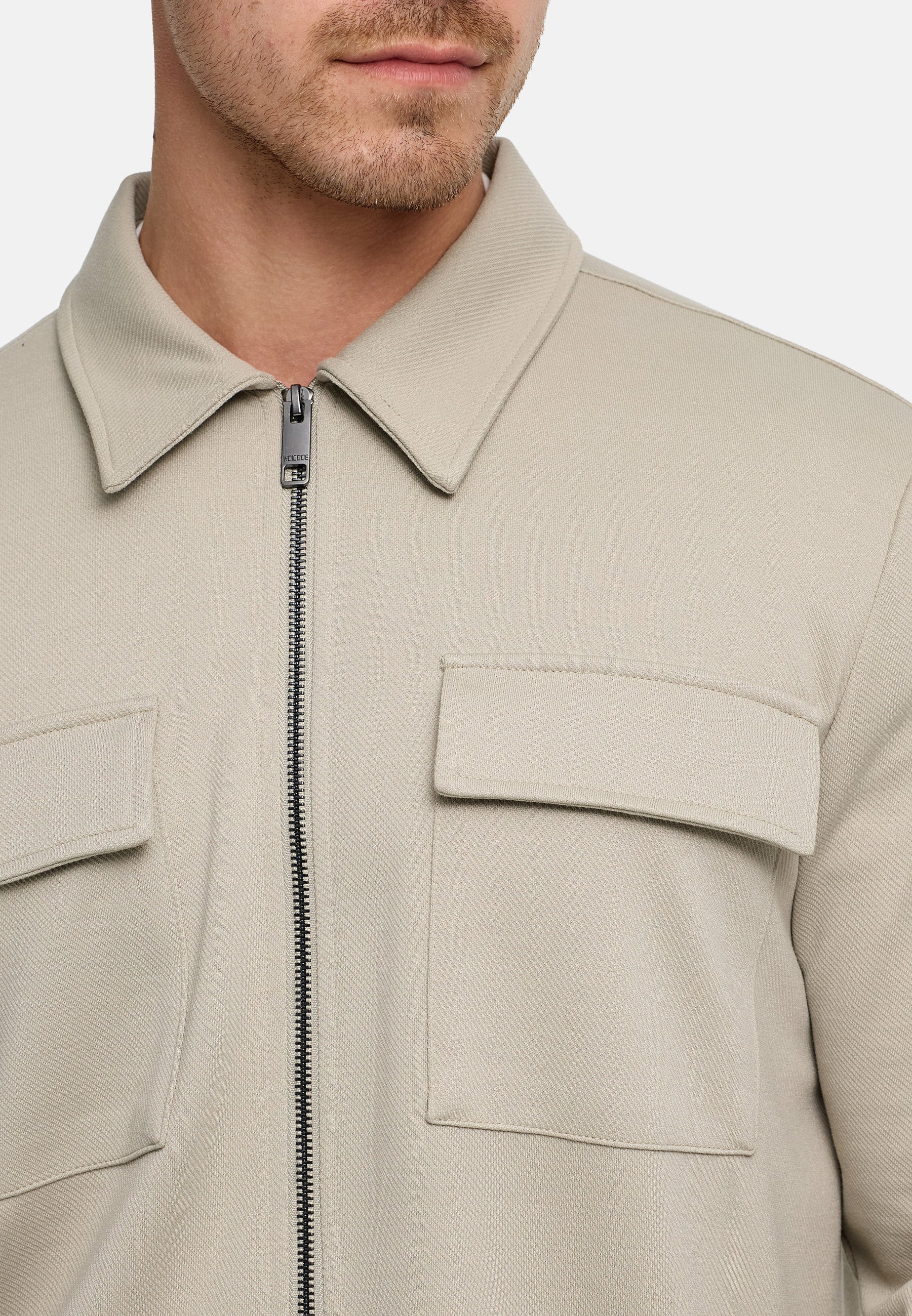 Hemd Langarm INNezzo Zip Shirt Produktbild